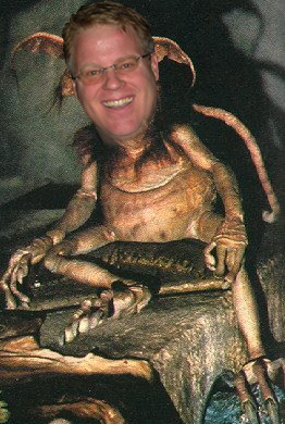 Scoble as Jabba the Hutt's Pet